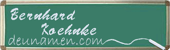 Bernhard Koehnke Visitenkarte